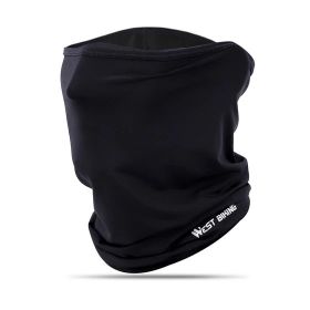 Outdoor riding mask magic headscarf (Color: black)